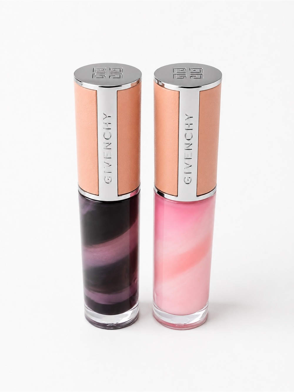 Givenchy Le Rose Dual Lip Gloss Set - Pink & Plum Swirl